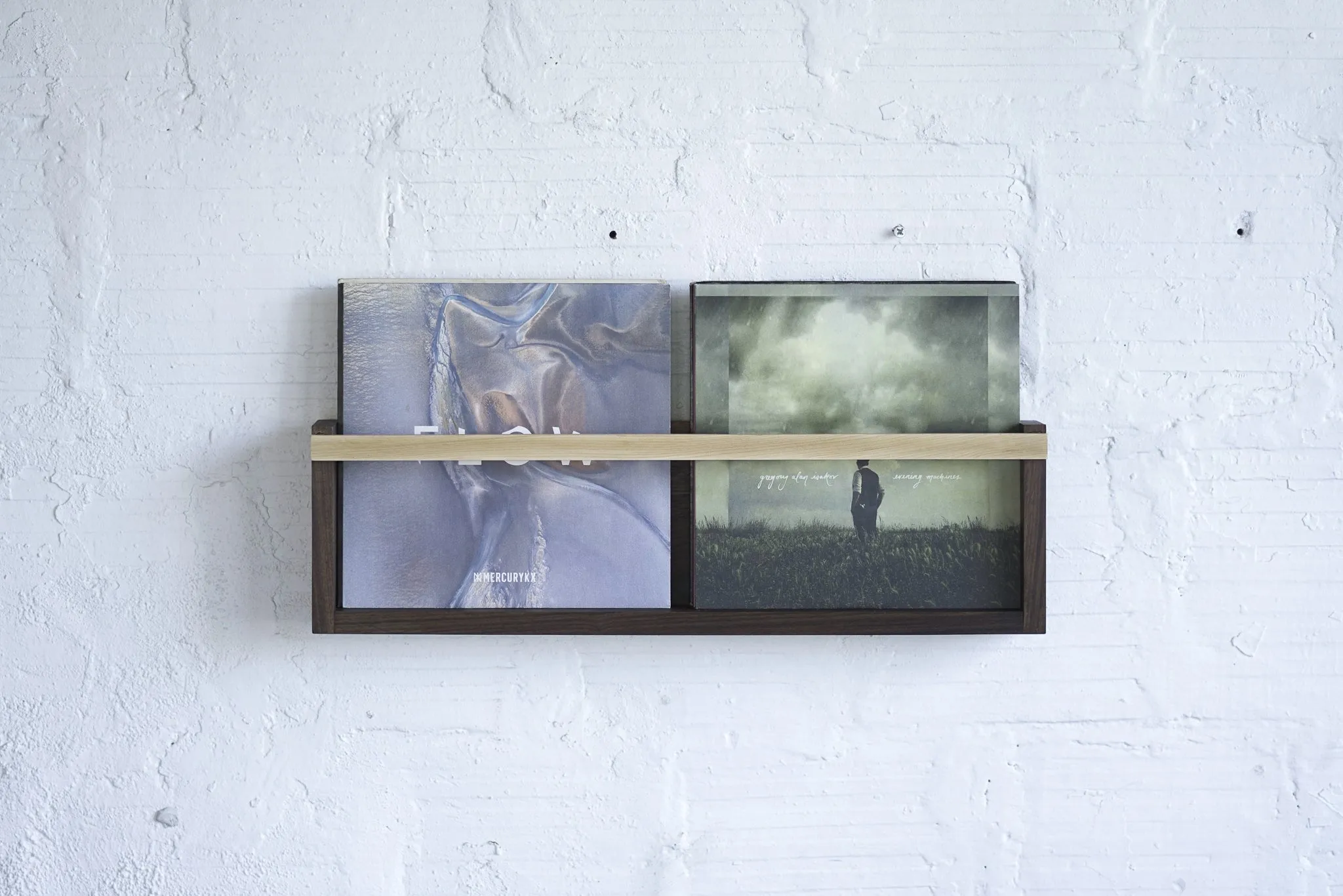 Modern Magazine & Vinyl Wall Rack