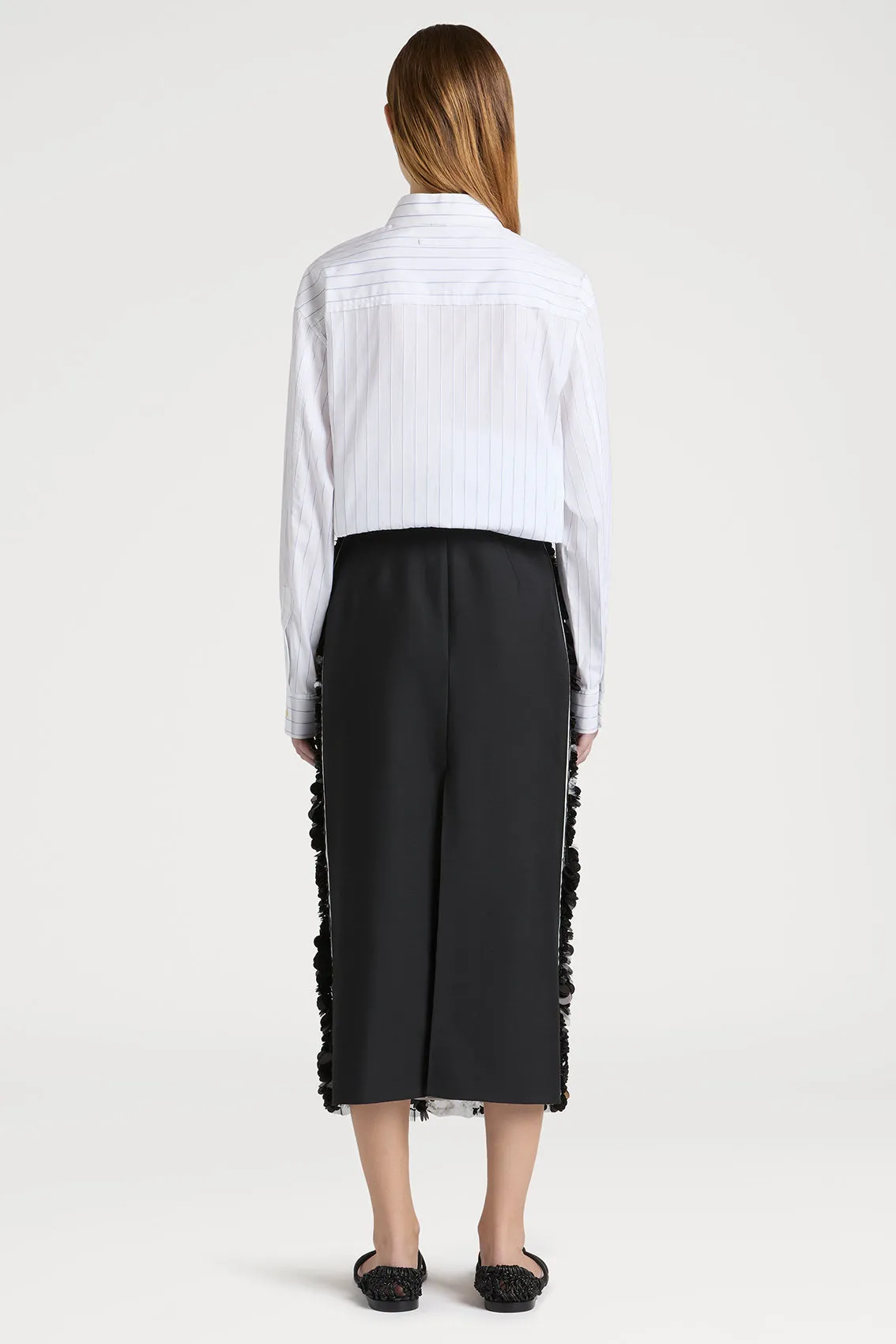 MONOCHROME SEQUIN SKIRT