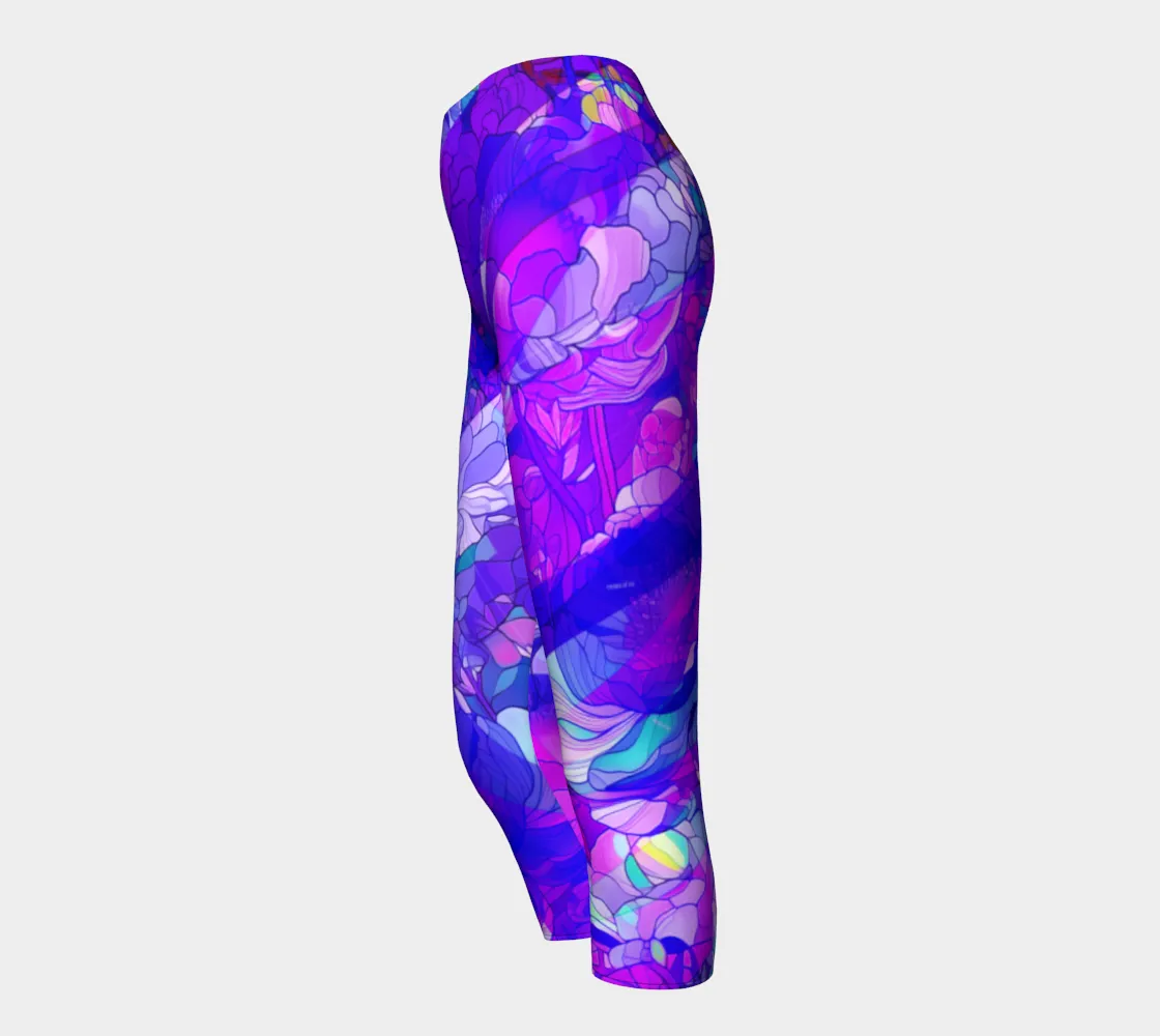 Mosaic of Me, Purple Light - Capris