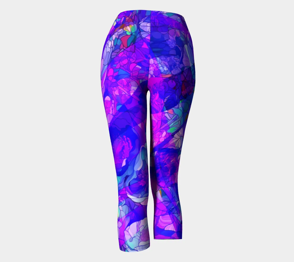 Mosaic of Me, Purple Light - Capris