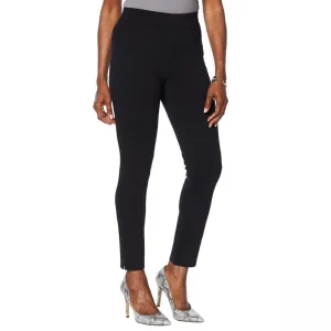 MOTTO Women's Plus Size Ponte Knit Pull On Ankle Pants