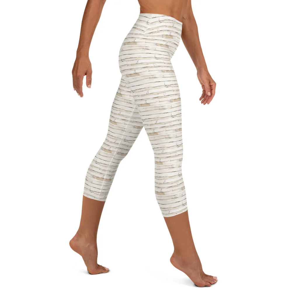 Mummy Wrap Yoga Capri Leggings
