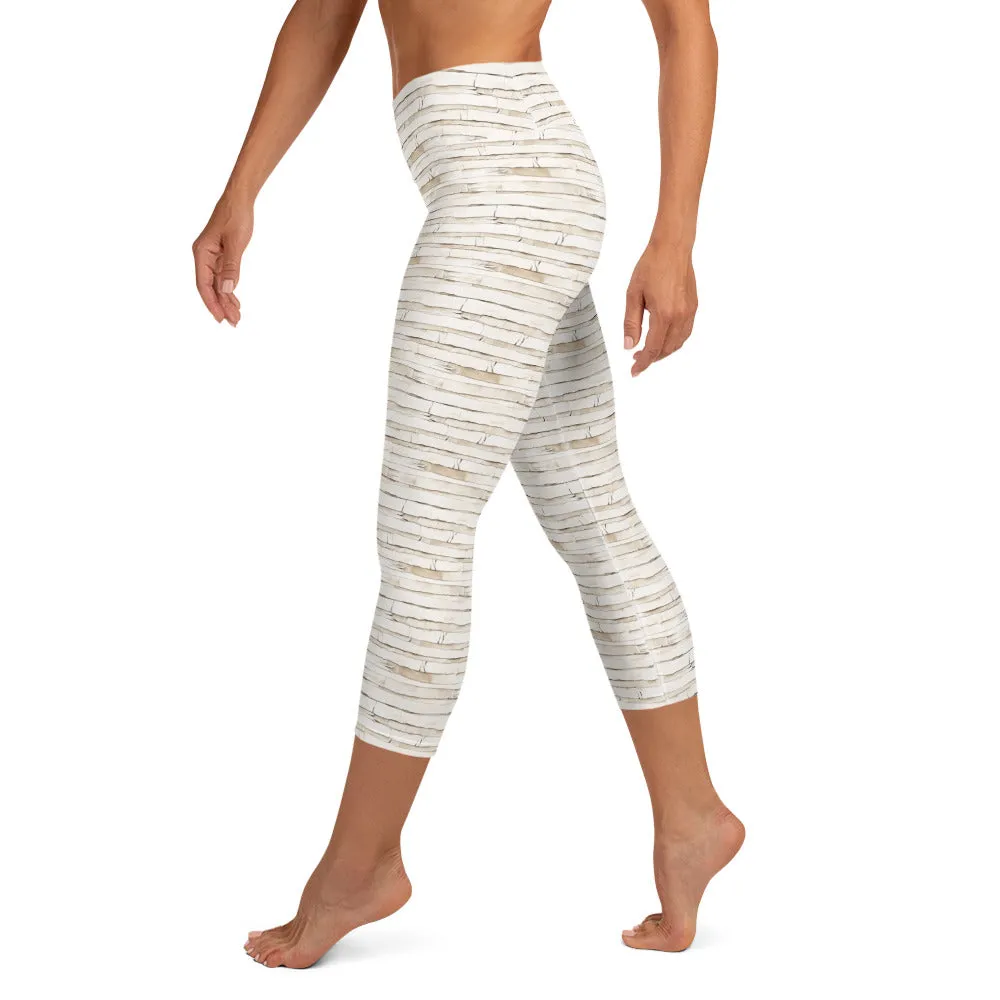 Mummy Wrap Yoga Capri Leggings