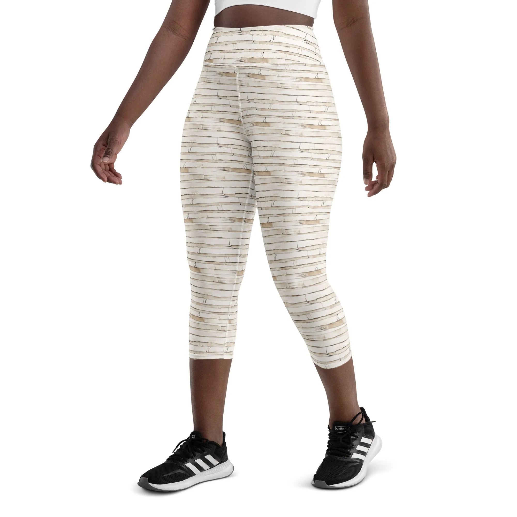 Mummy Wrap Yoga Capri Leggings