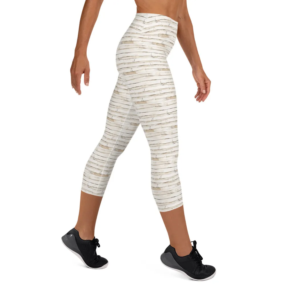 Mummy Wrap Yoga Capri Leggings