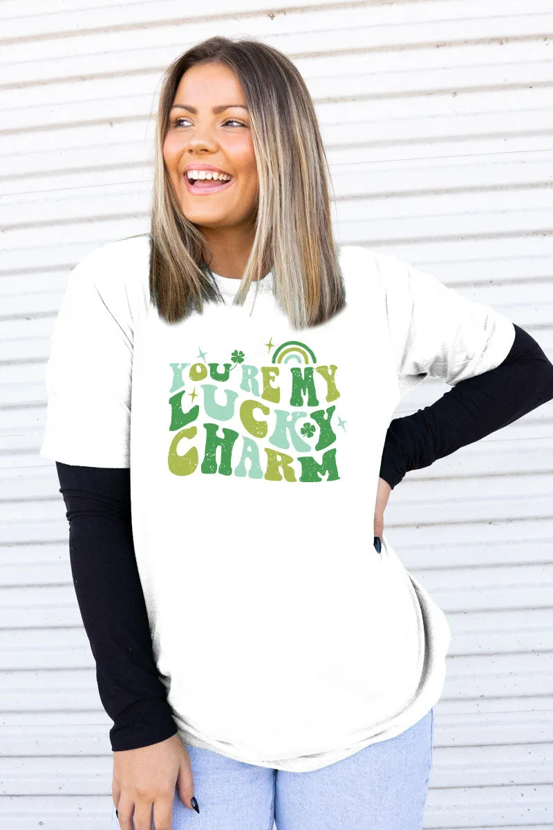 My Lucky Charm Adult Soft-Tek Blend T-Shirt
