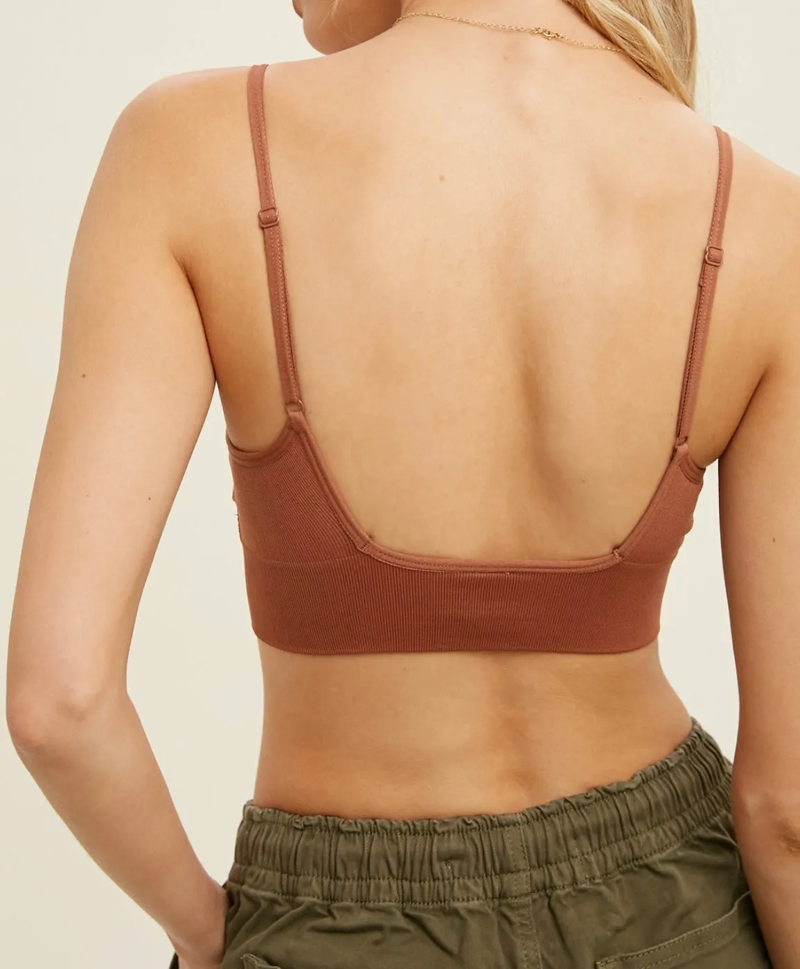 My New Bestie Bralette- Rust