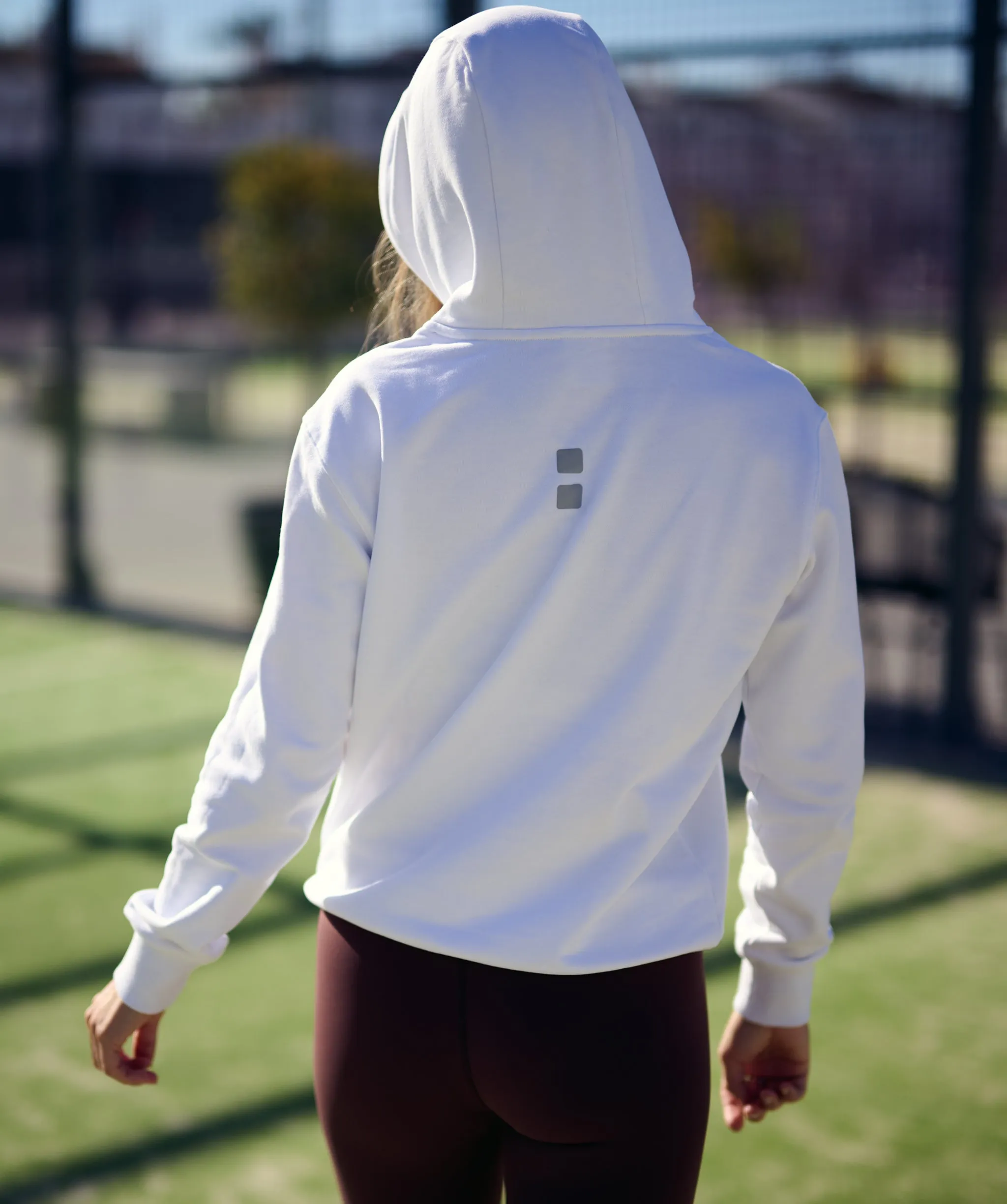 nordicdots Off Court Hoodie White