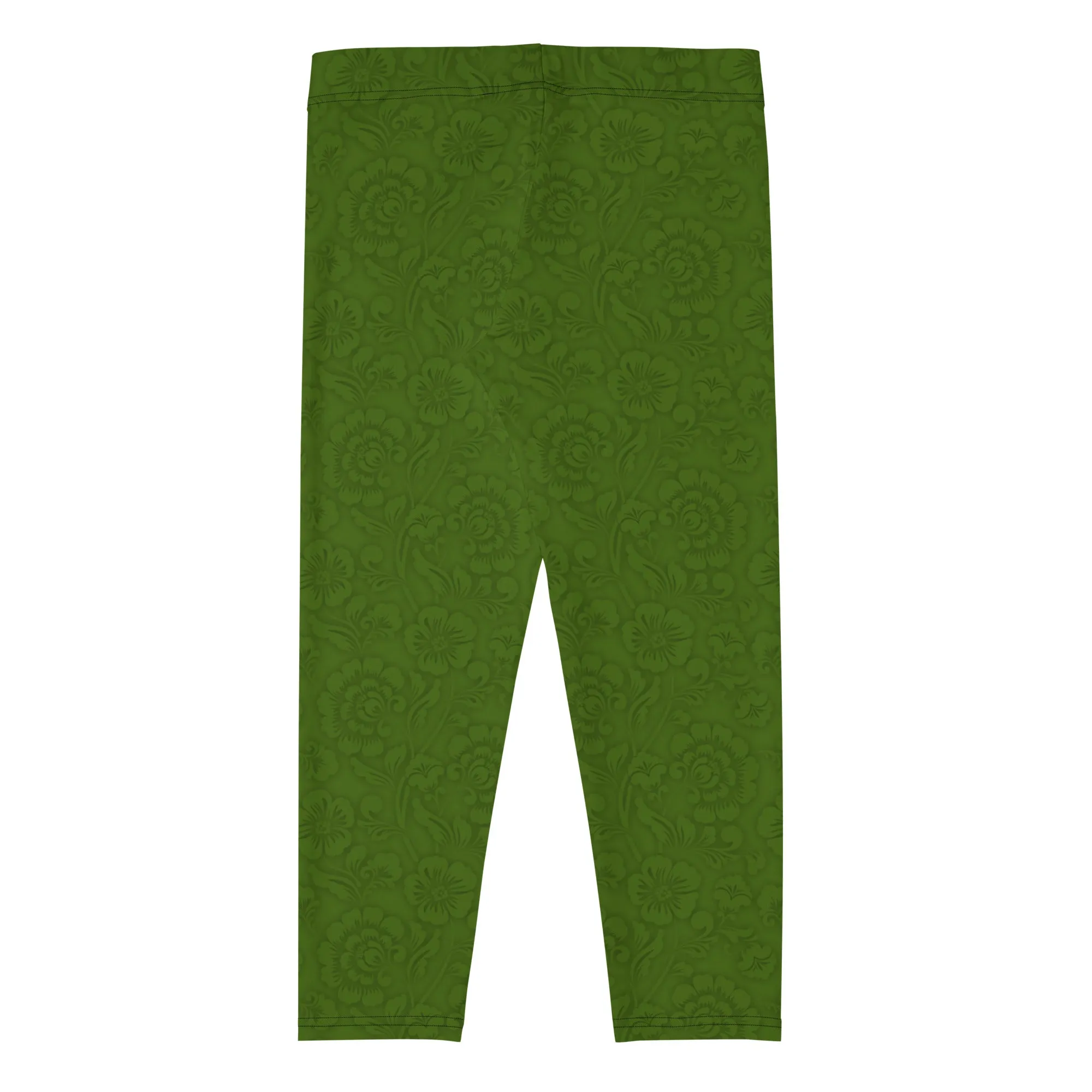 Ornate Rococo Patterned Capris