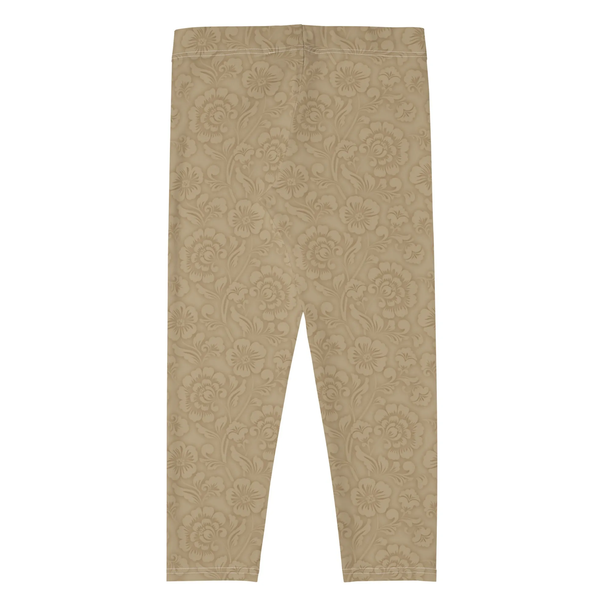 Ornate Rococo Patterned Capris
