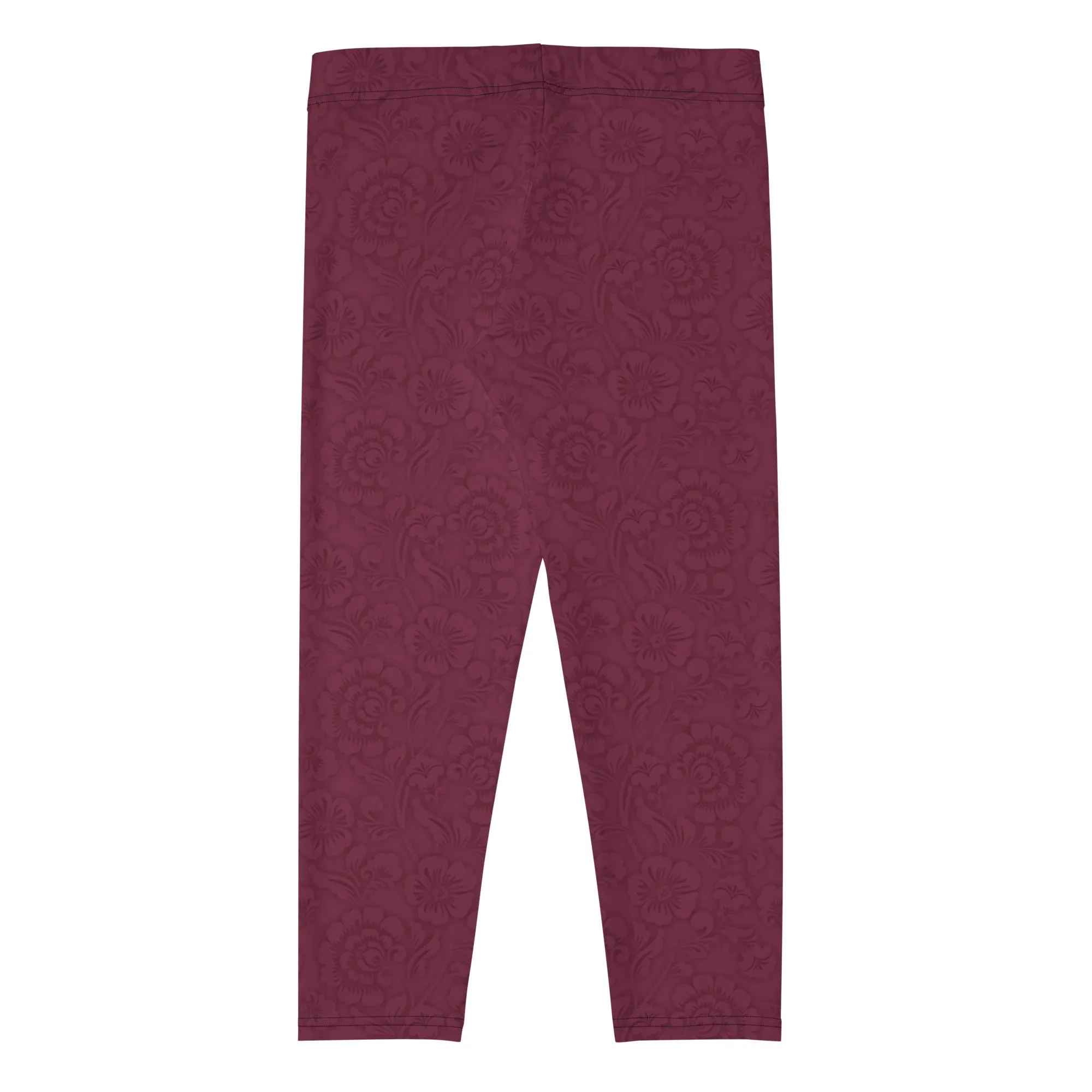 Ornate Rococo Patterned Capris