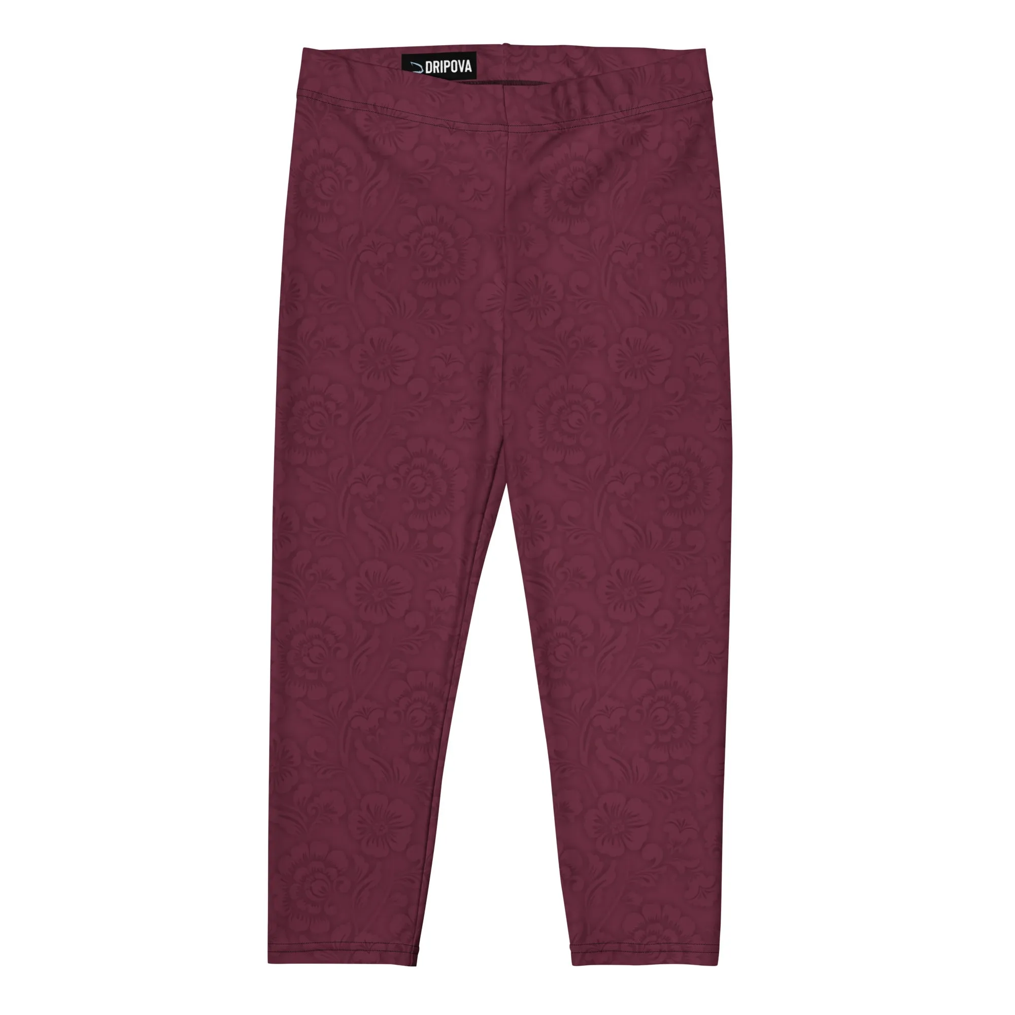 Ornate Rococo Patterned Capris