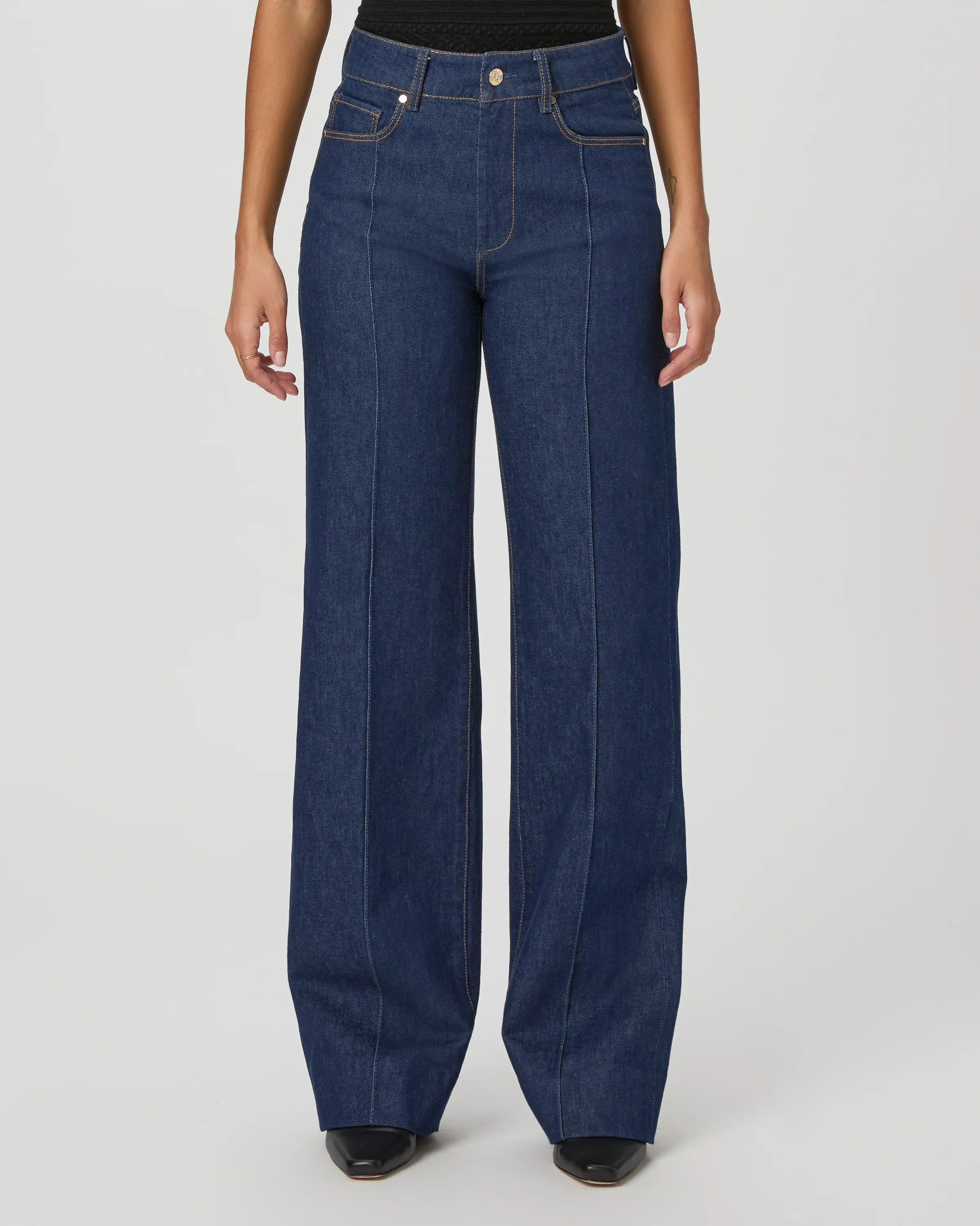 Paige Denim Sasha Wide Leg Jean Anais