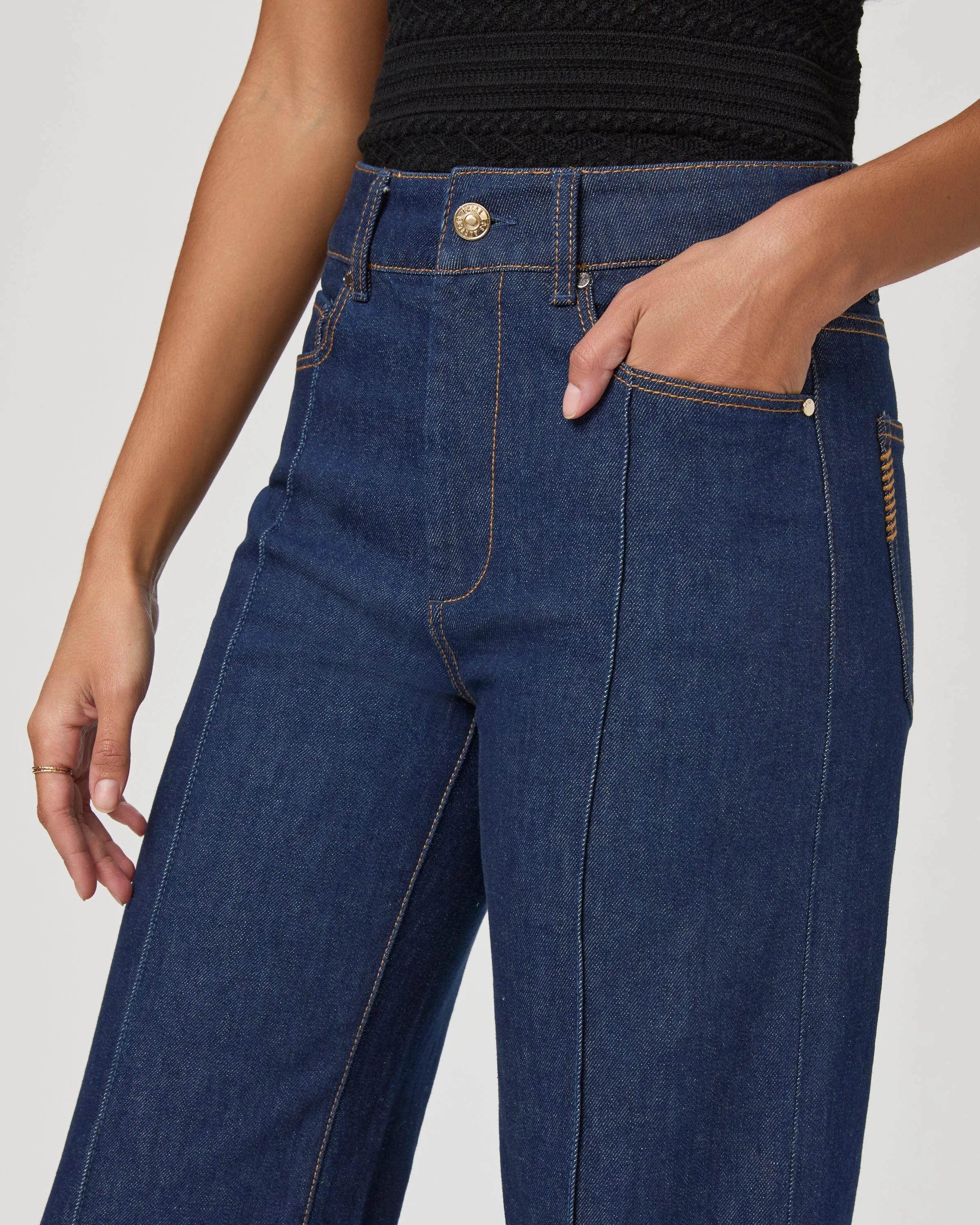 Paige Denim Sasha Wide Leg Jean Anais