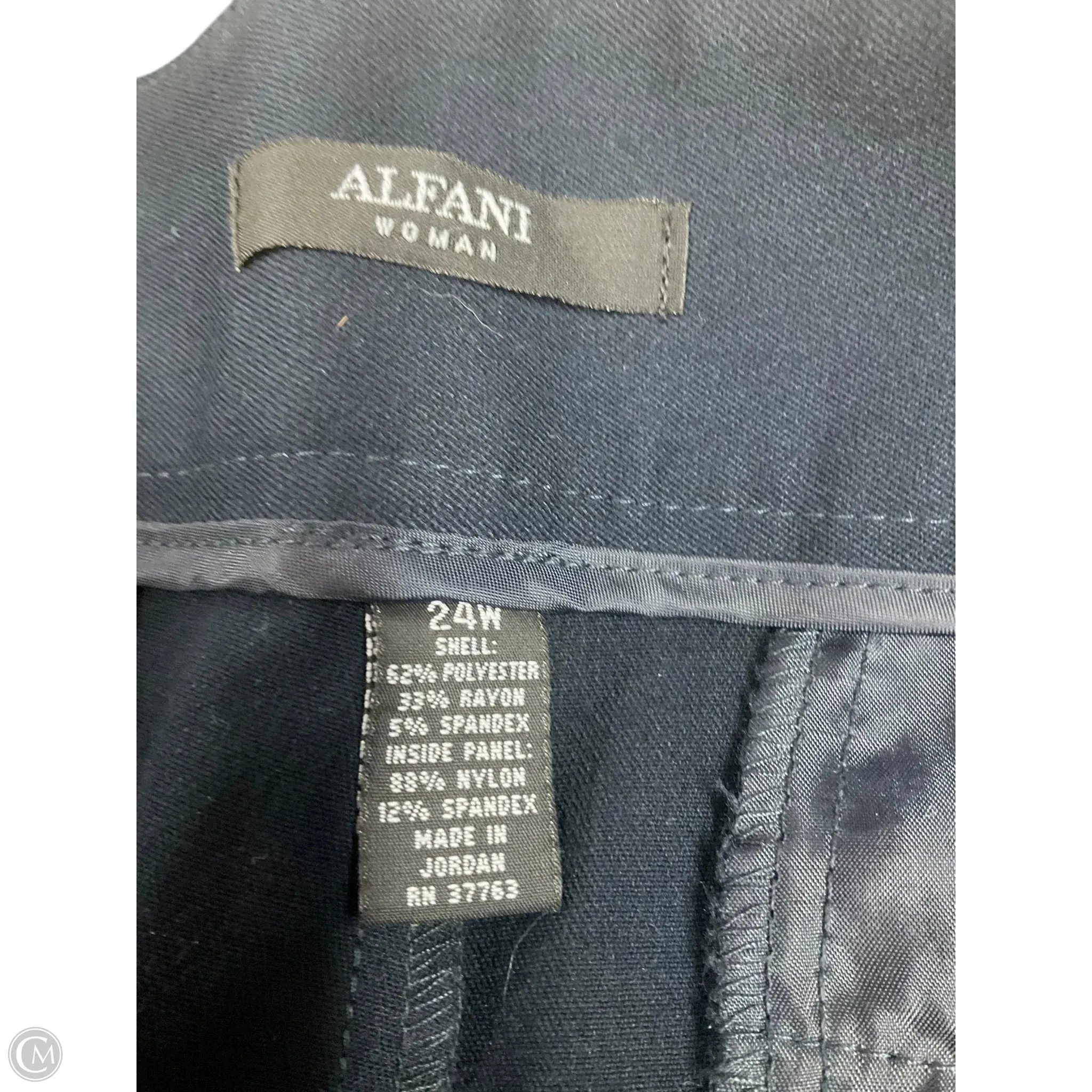 Pants Dress By Alfani In Navy, Size: 24
