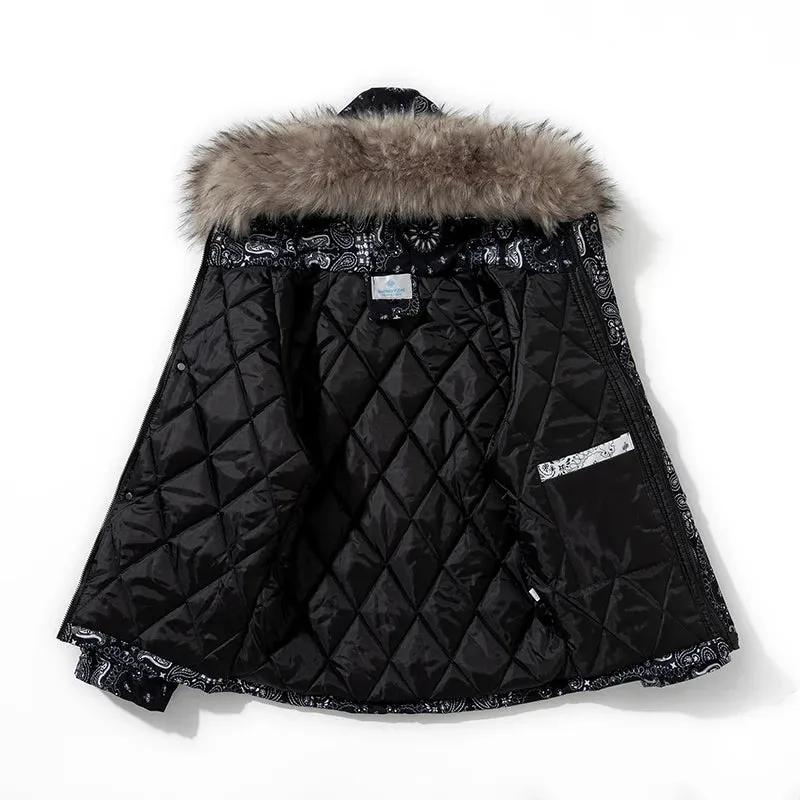 PATCHWORK FUR COAT