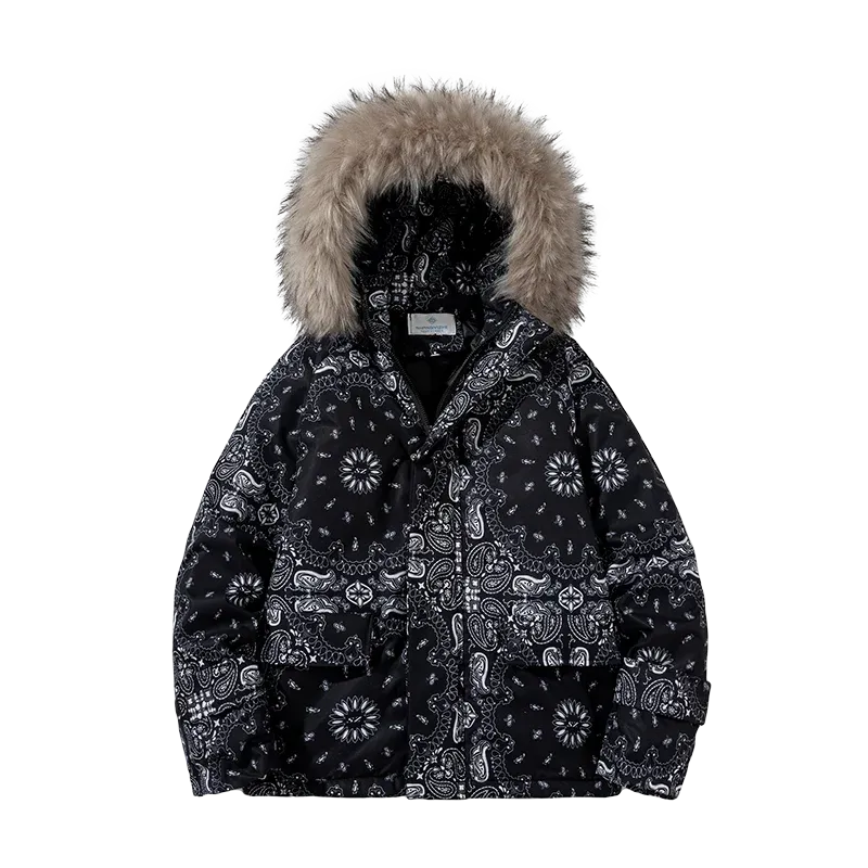 PATCHWORK FUR COAT