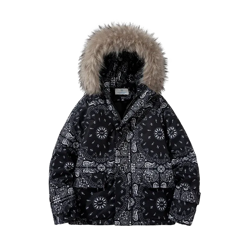 PATCHWORK FUR COAT