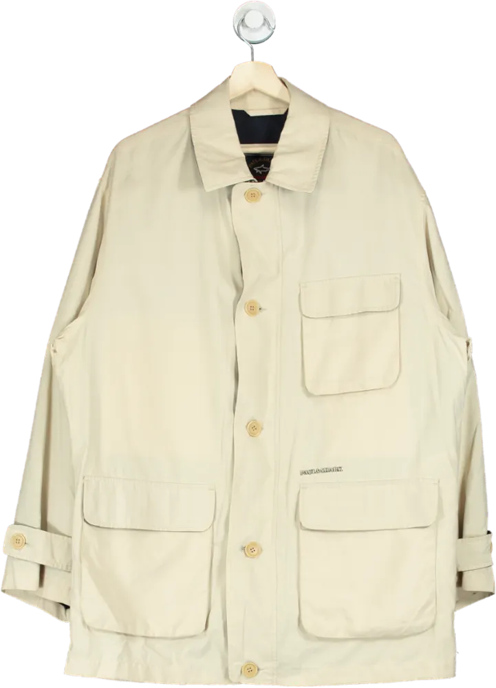 Paul & Shark Beige Yachting Jacket UK L