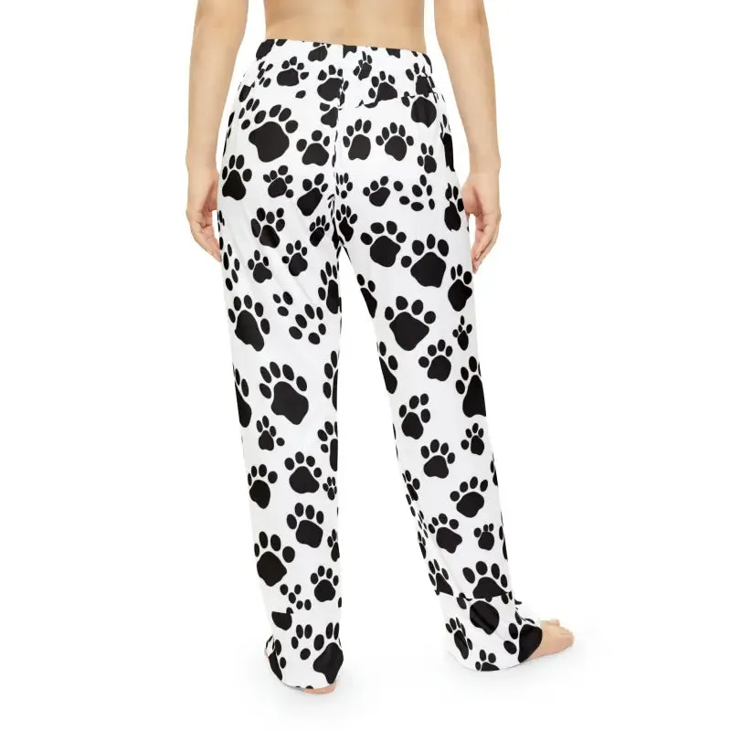 Paw Print Pajama Pants for Cozy Loungewear Vibes