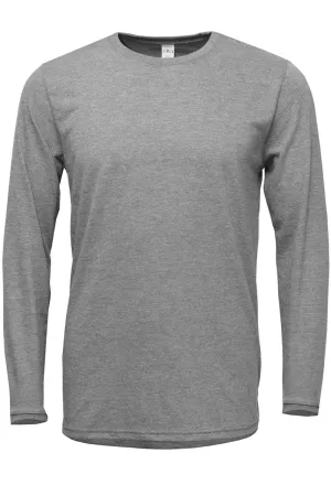 Piece Out Pie Adult Soft-Tek Blend Long Sleeve Tee