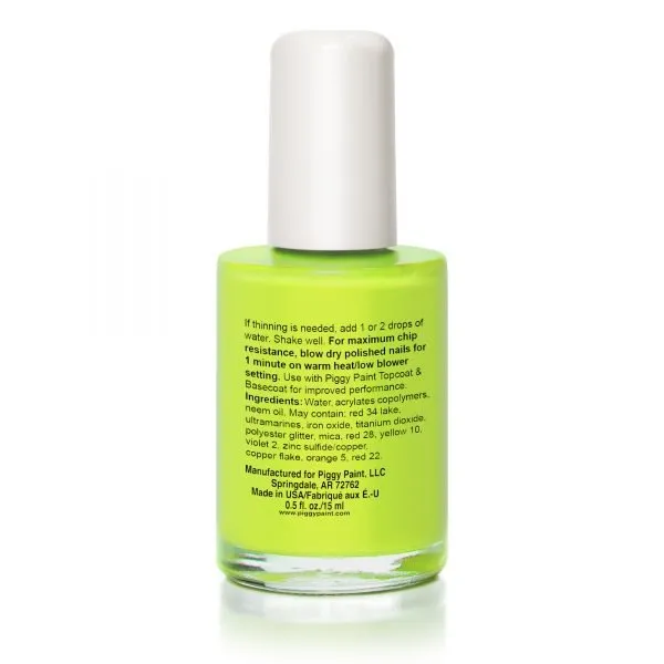 Piggy Pain Lime Time - Neon Lime Green