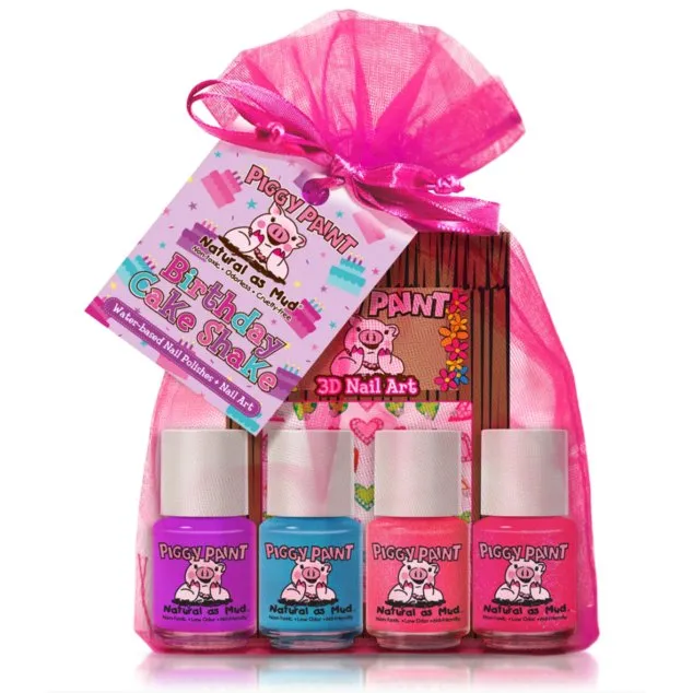 Piggy Paint Gift Set - Birthday Cake Shake