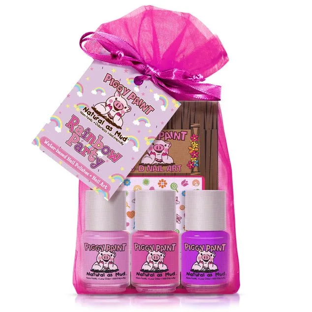Piggy Paint Rainbow Party Kit