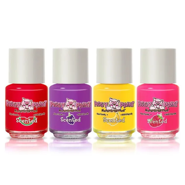 Piggy Paint Scented - Silly Unicorns 4 Polish - Gift Set