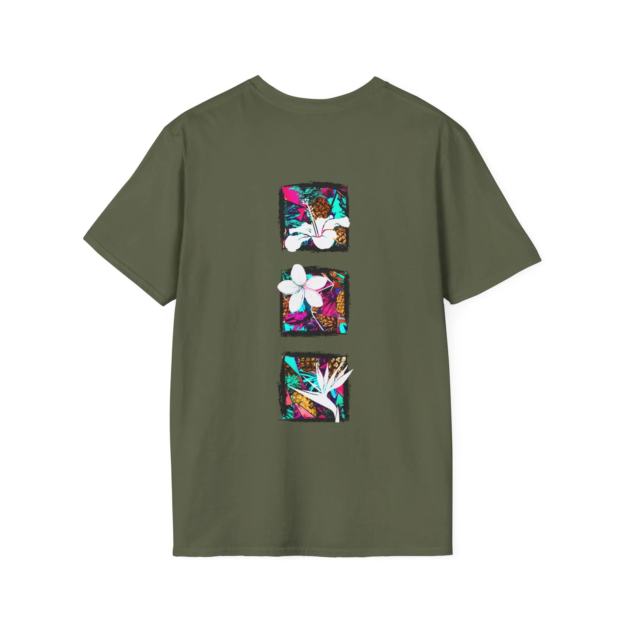 Pineapple Blossom Triad Soft Style Tee