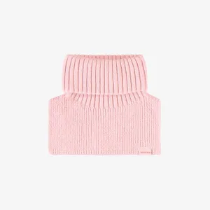 Plastron rose pâle en maille, bébé || Light pink knitted plastron, baby