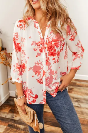 Pleated Back Shift Casual Shirt
