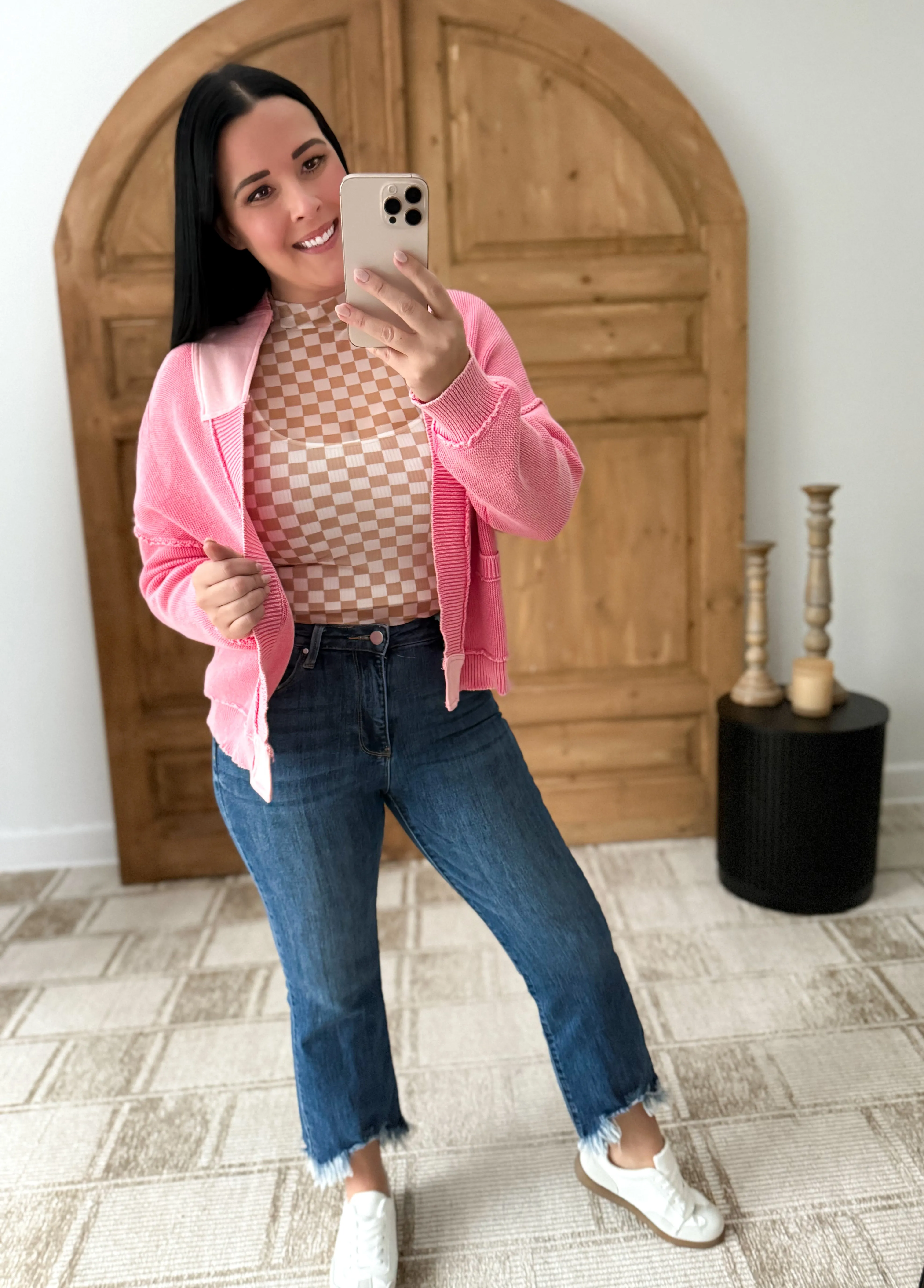 POL: VITNAGE WASHED RELAXED CARDIGAN