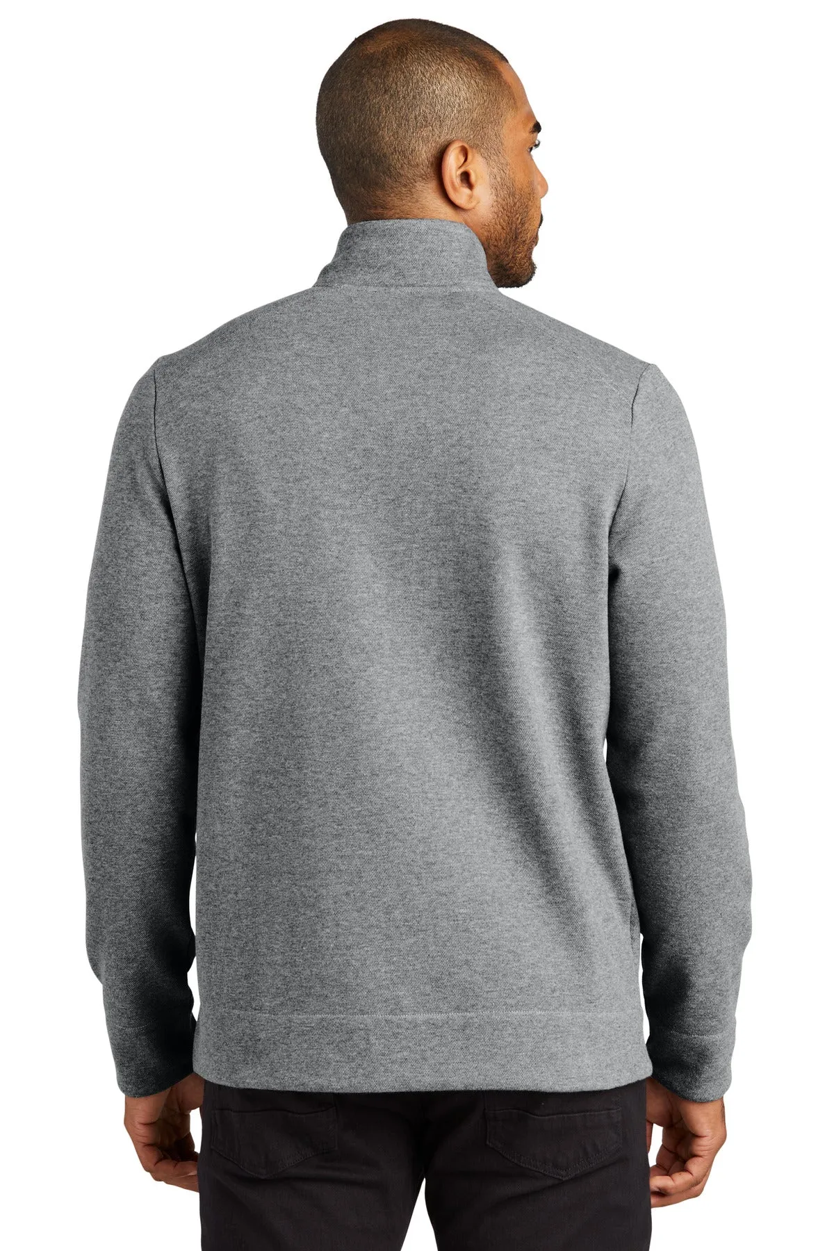 Port Authority Network Fleece Jacket F422 Grey Heather