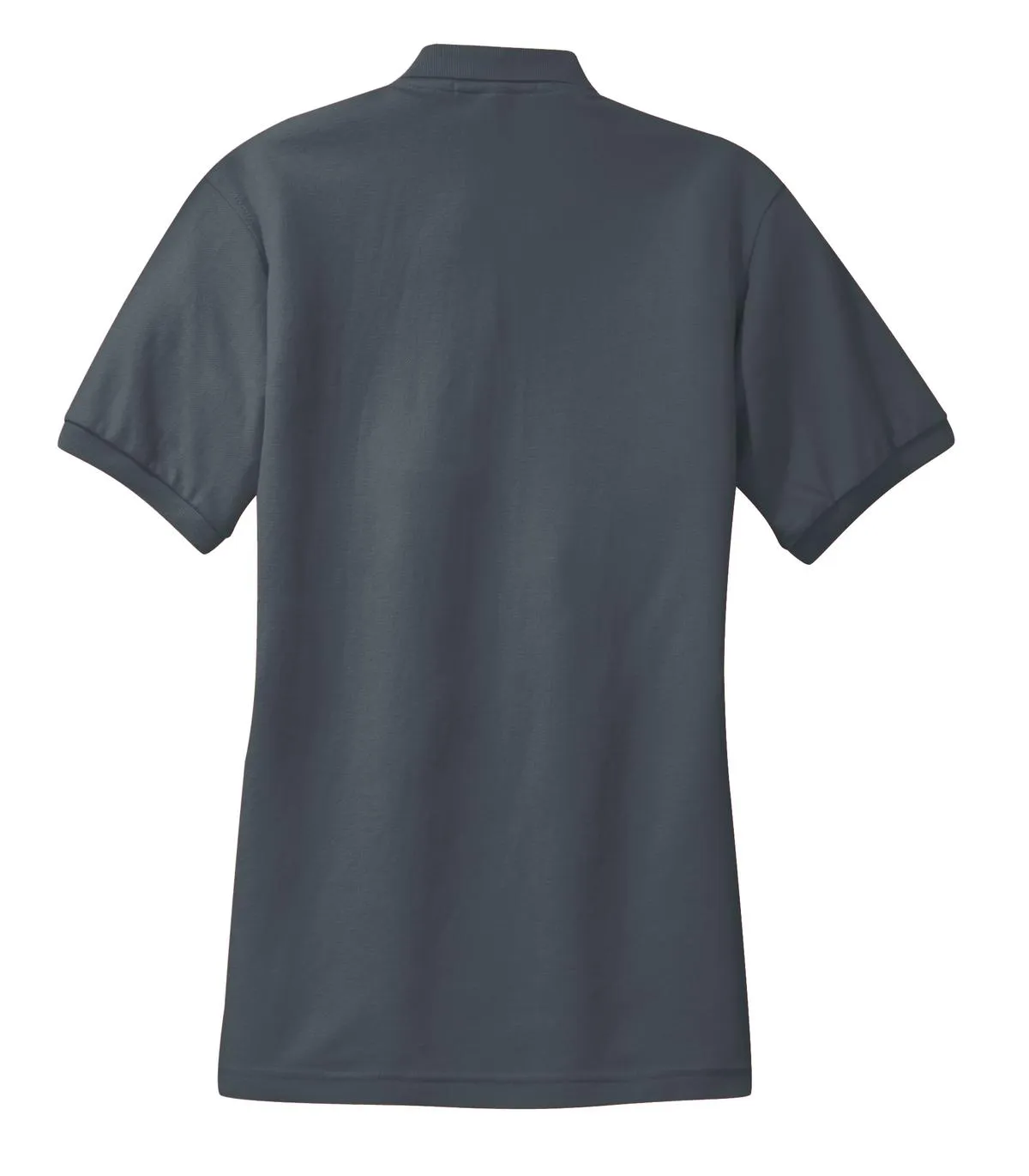 Port Authority Women's Silk Touch Polo.  L500 Steel Grey