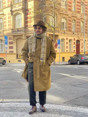 Porto of Panama warm Trench Coat