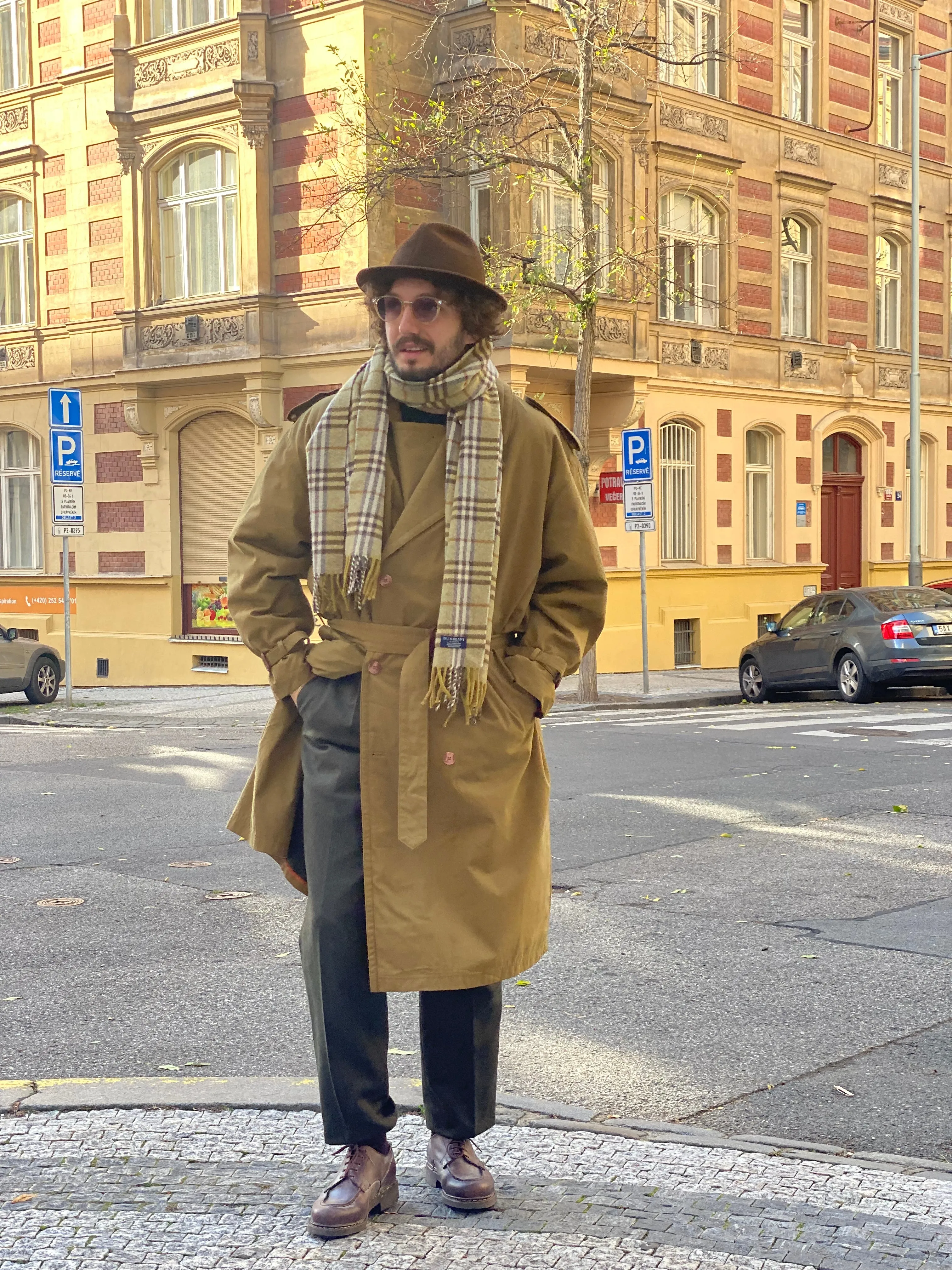 Porto of Panama warm Trench Coat