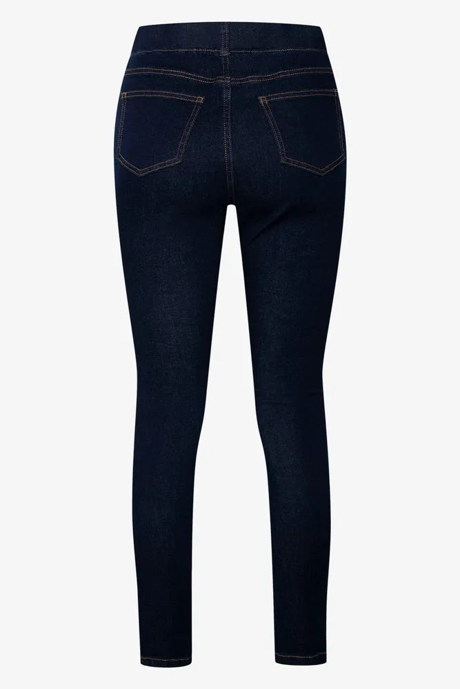 Pull On Jeggings Dark Blue