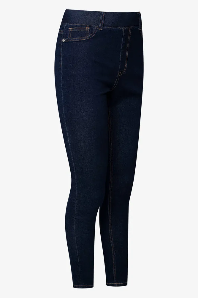 Pull On Jeggings Dark Blue