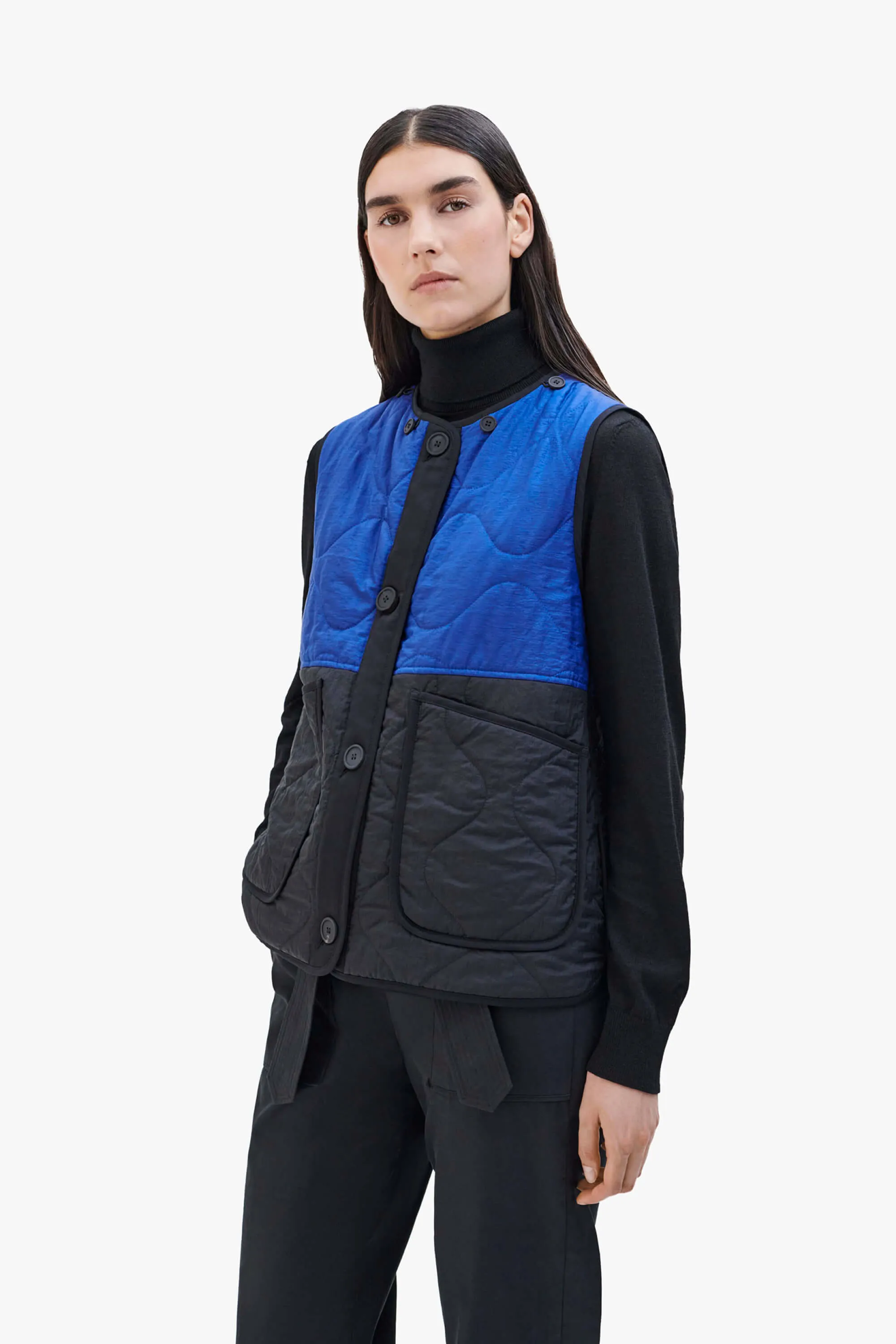 Quilt Liner - Cobalt / Navy