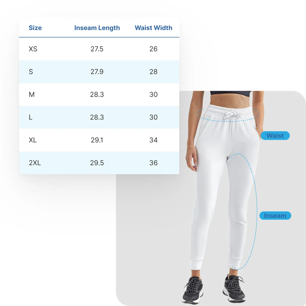"Football In The D" Ladies' Fitted Joggers