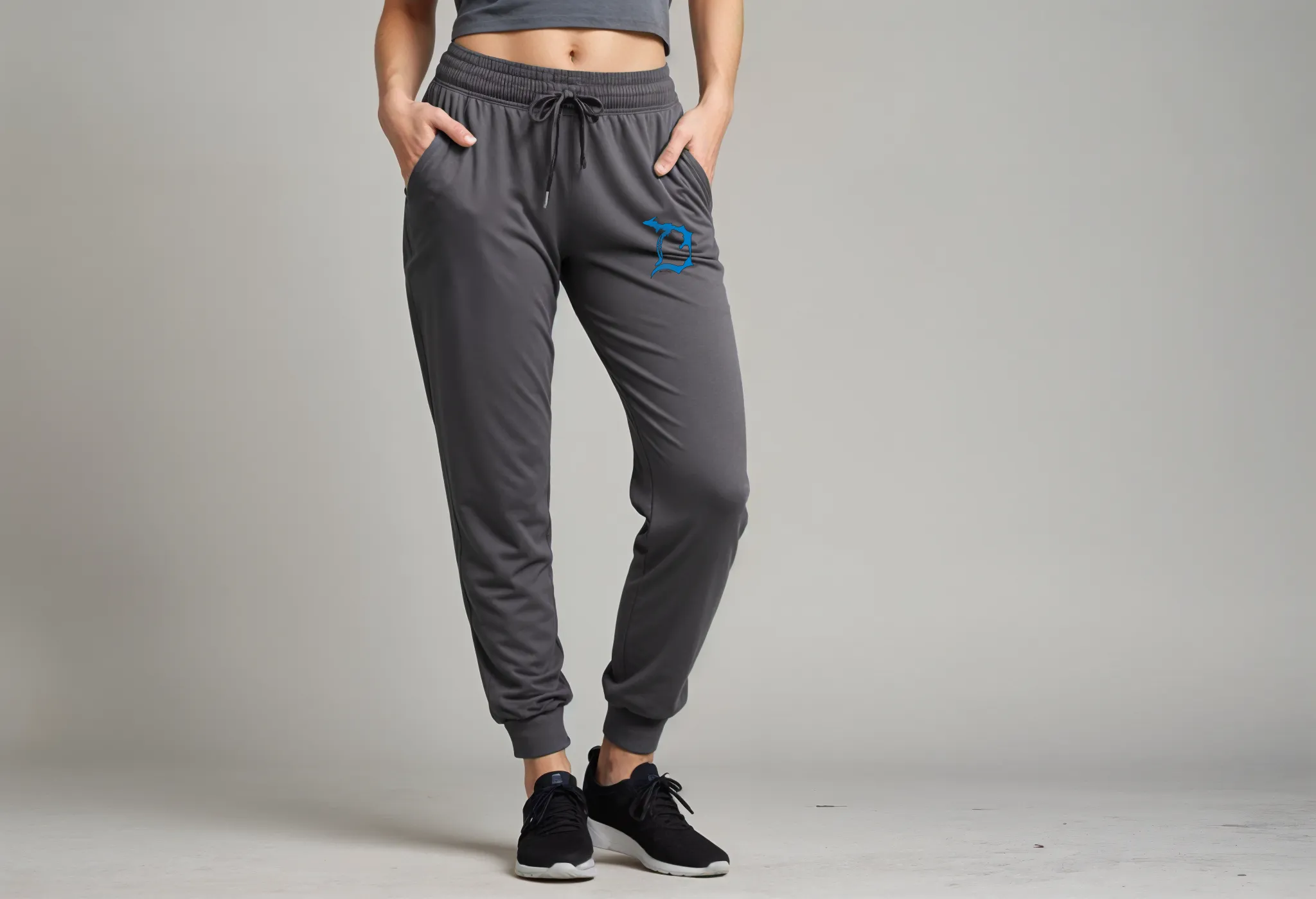 "Football In The D" Ladies' Fitted Joggers