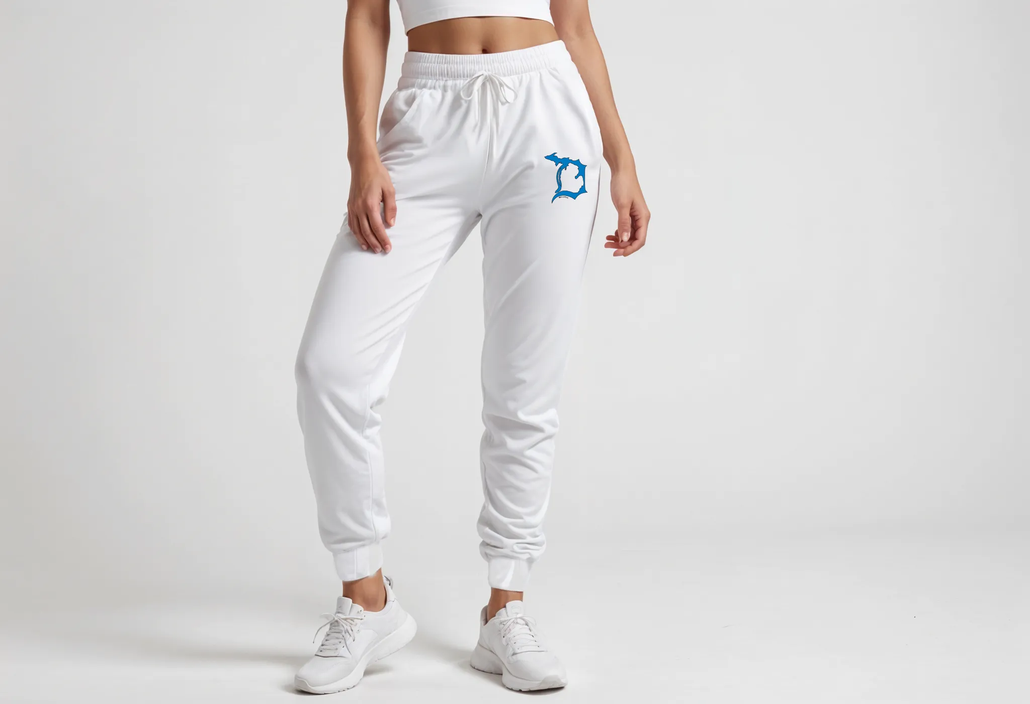 "Football In The D" Ladies' Fitted Joggers