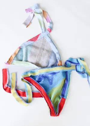 RCYCLD Terry Criss Cross Halter