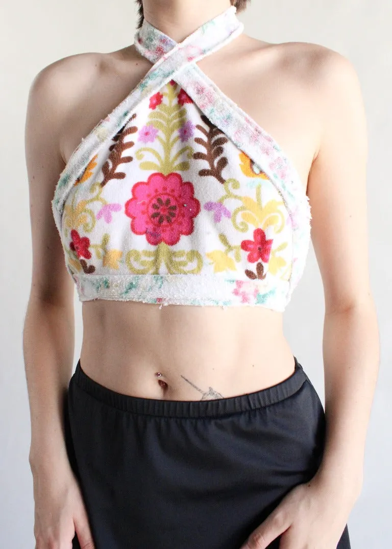 RCYCLD Terry Criss Cross Halter