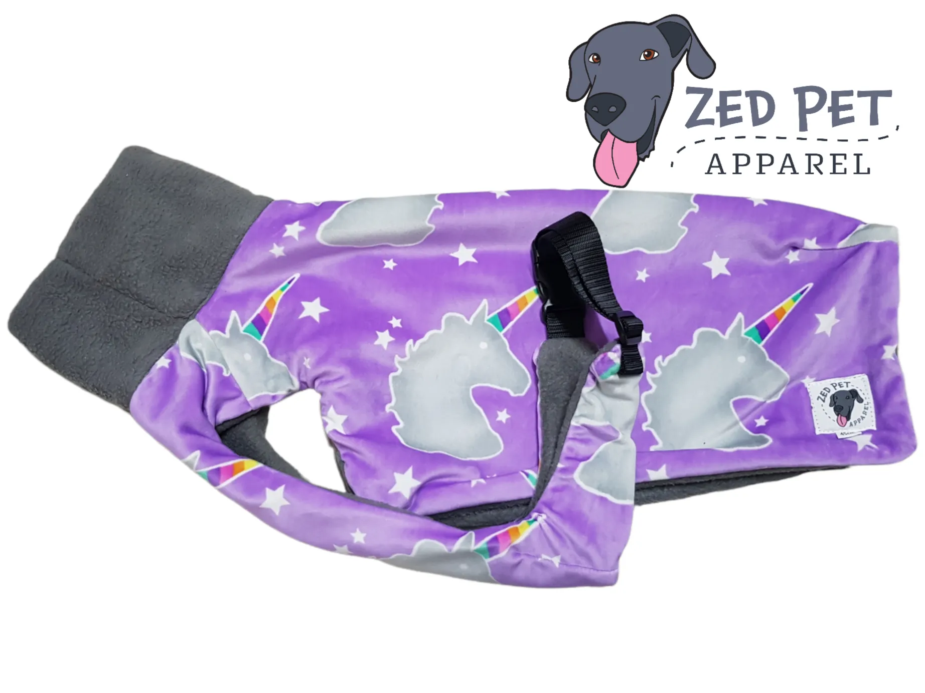 Ready Made Chest Plate Style Dog Coat - Small (40 & 45cm)