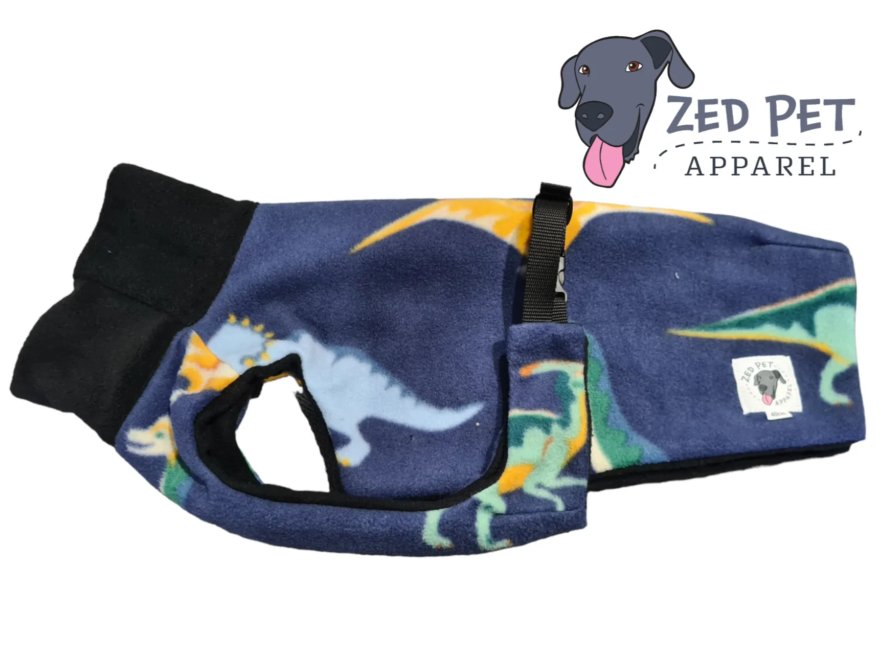Ready Made Chest Plate Style Dog Coat - Small (40 & 45cm)