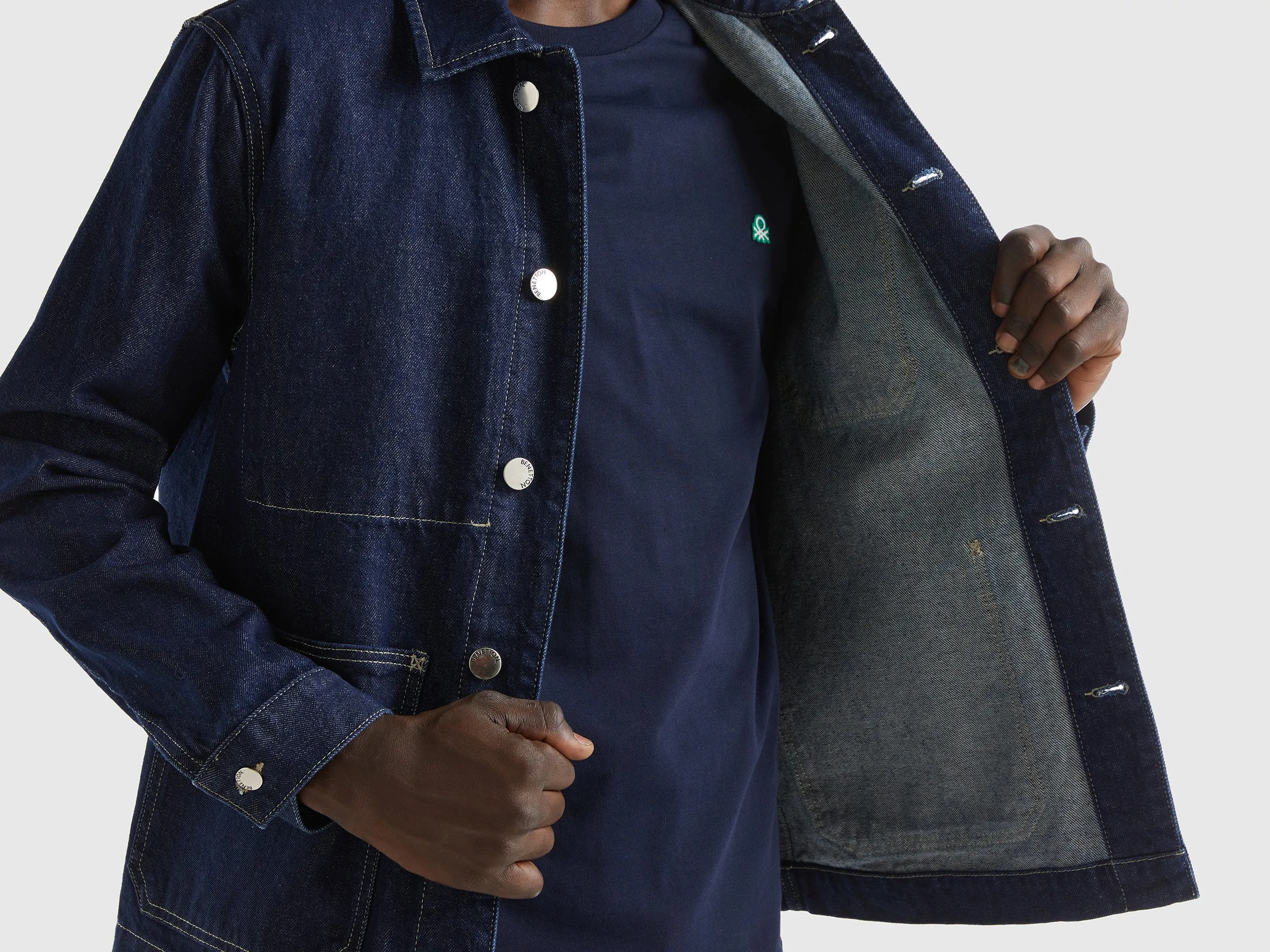 Regular Fit Solid Jacket