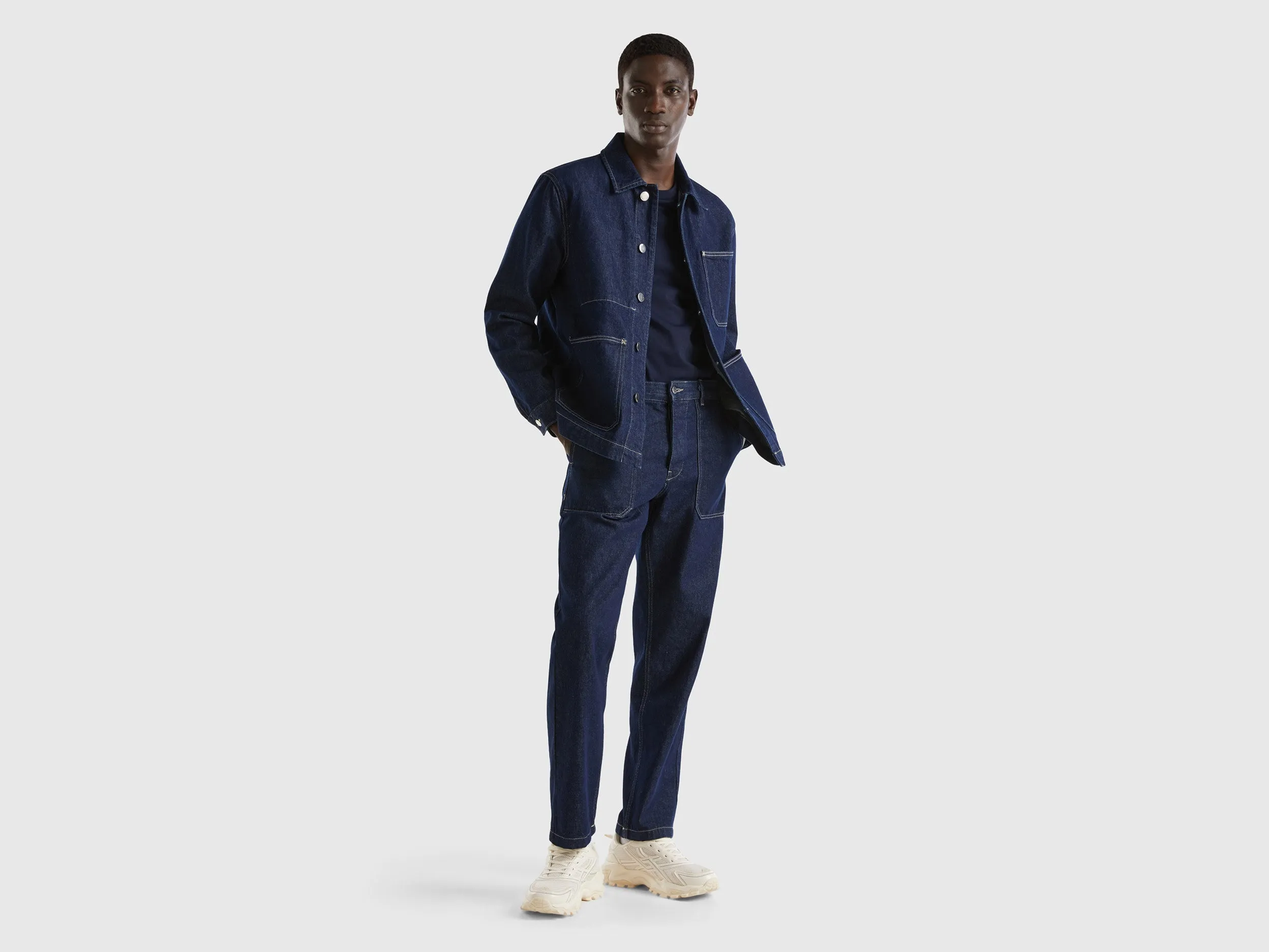 Regular Fit Solid Jacket