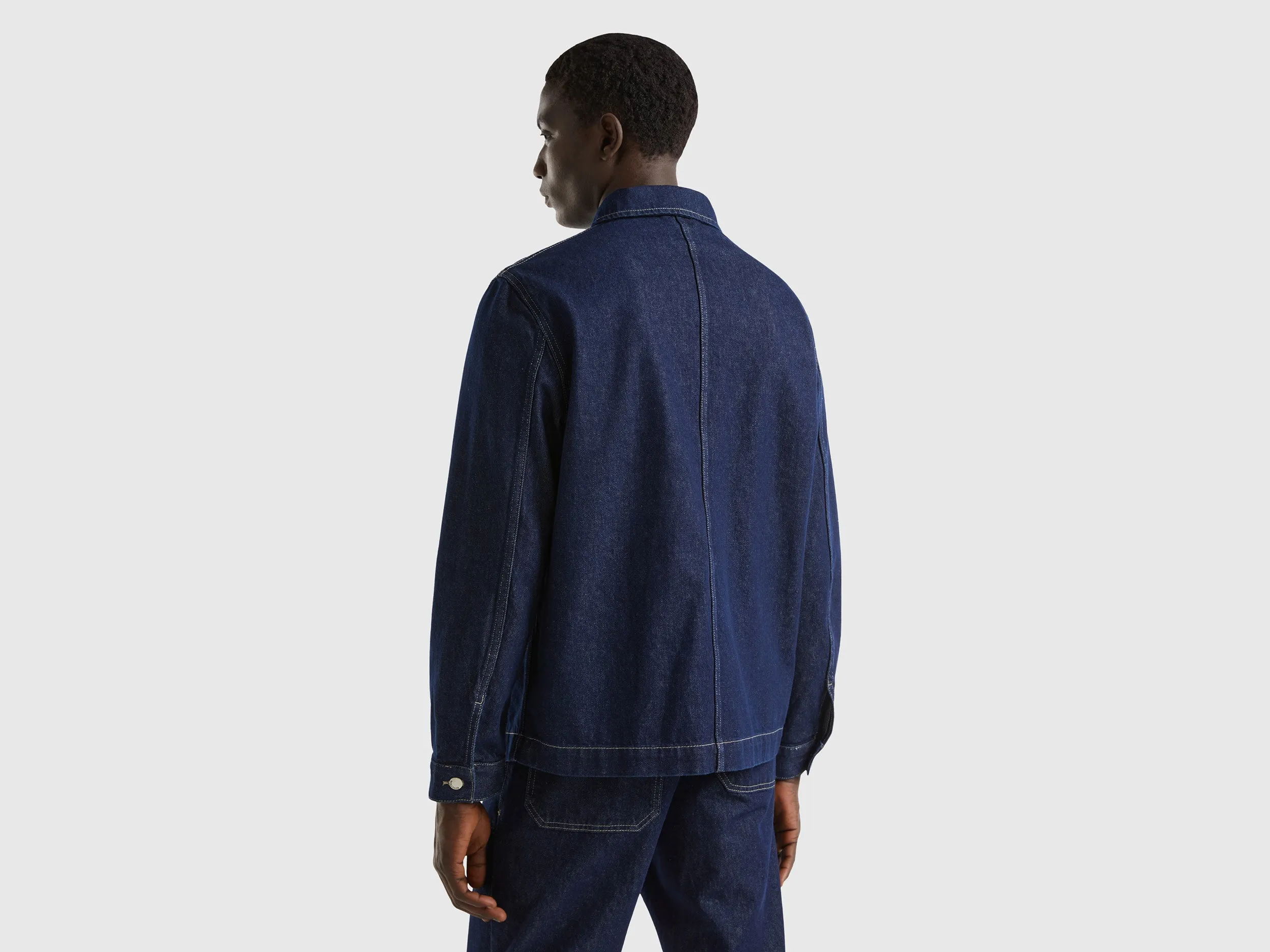 Regular Fit Solid Jacket